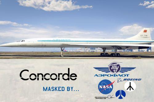 Concorde Masked by...